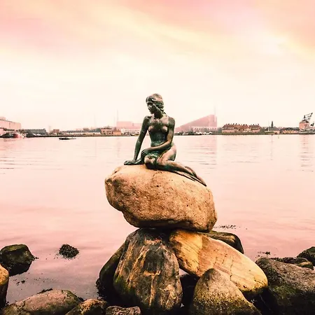 Appartamento Elegant, Evocative And Cosy In Osterbro With A Panoramic View. Eco-friendly. 1km Harbour/ Beach, 3km- Center, 13km-airport. Copenaghen